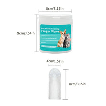 Disposable Finger Toothbrush Wipes — Dog & Cat Dental Care