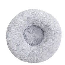 Round Plush Pet Bed — Cat & Dog Cave Bed, Ultra-Soft Winter Warm