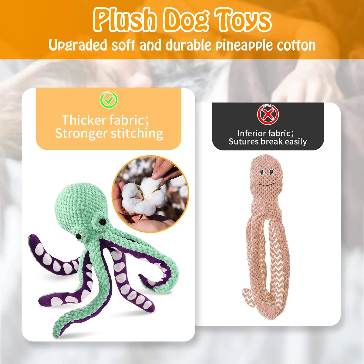 Voice Octopus Shell Puzzle Toy — Interactive Chew Toy for Dogs & Cats