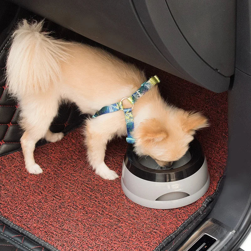 No-Spill Floating Pet Bowl — Splash-Free Water Bowl for Dogs & Cats