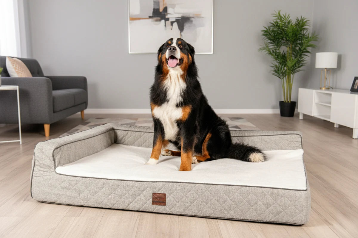 OrthoLuxe Bed for Dogs I Closer Pets