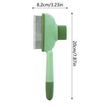 Pet Hair Comb Grooming Brush Effectively Remove Loose Hair Pet Cleaning Tool for Hair Removal and Bathing